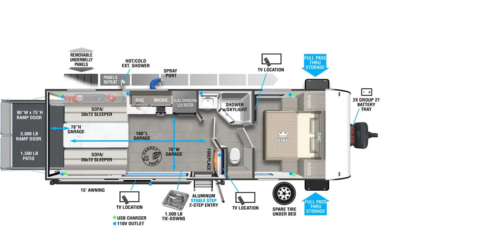 260RTK Floorplan Image